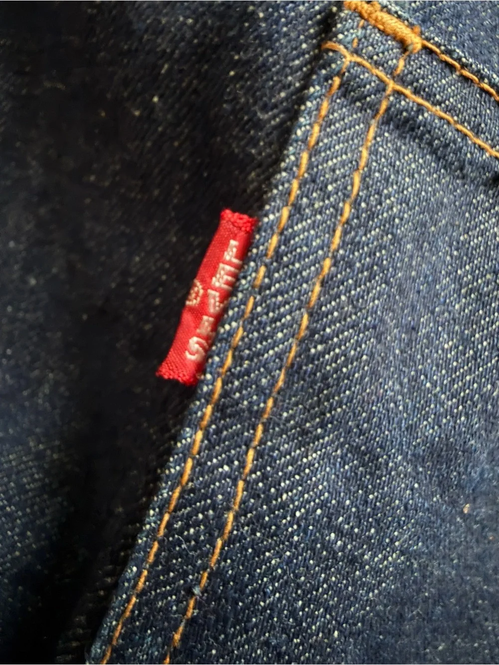 Vintage 70s Levis Denim Bag With The Big E